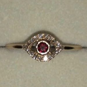 14k solid yellow gold ring